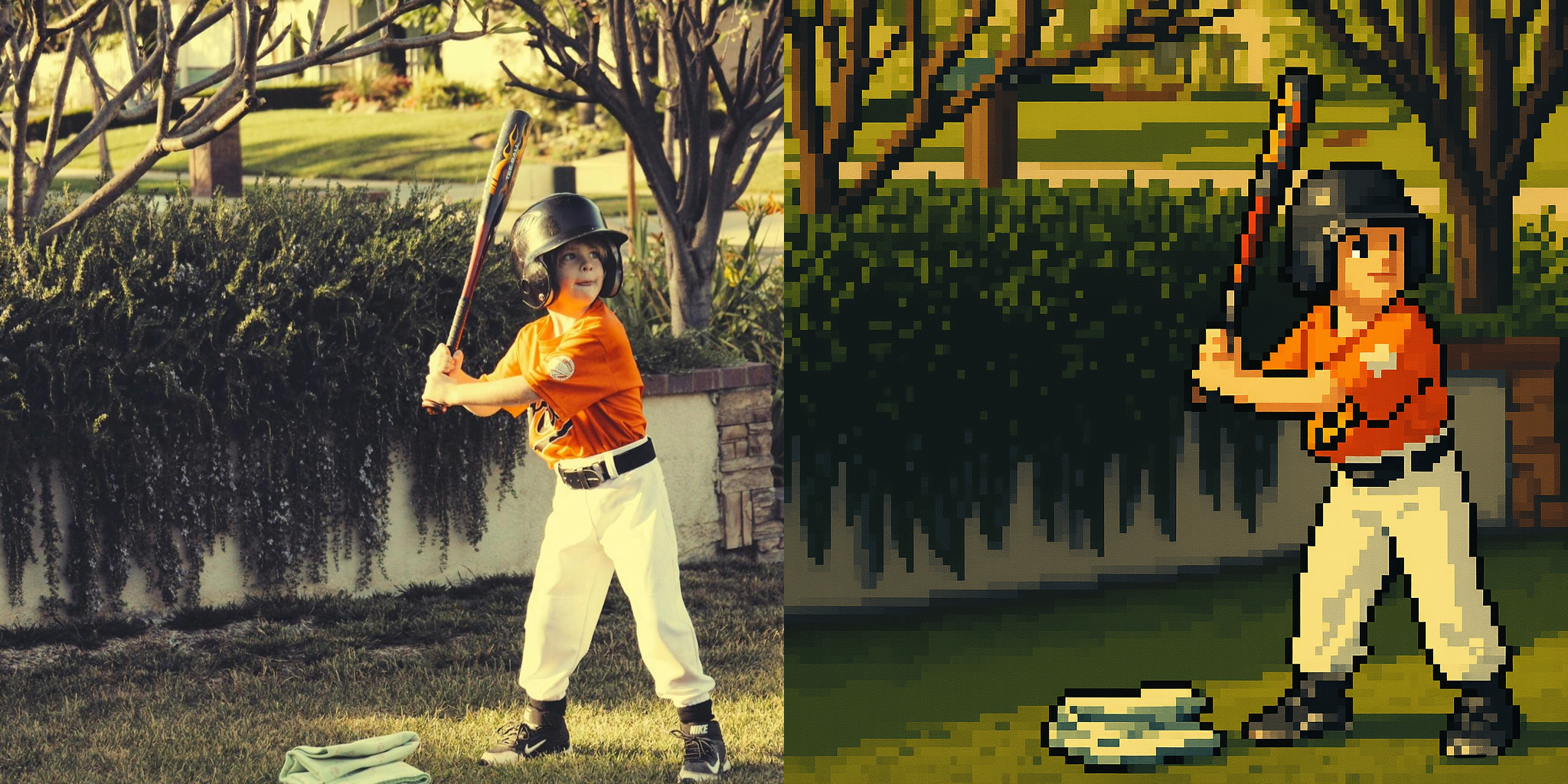 Pixel Style Example